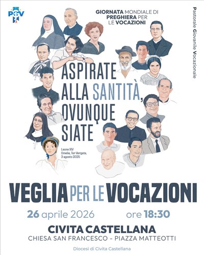 Veglia per le Vocazioni 26/04/2026
